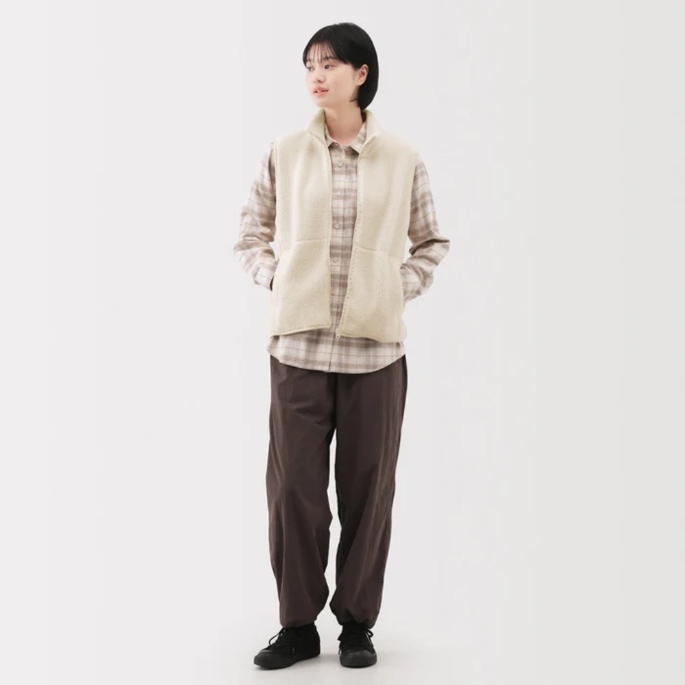 3 for $60 | MUJI Cream Sleeveless Sweater Vest